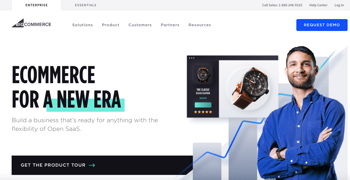 Bigcommerce landing page Bigcommerce landing page